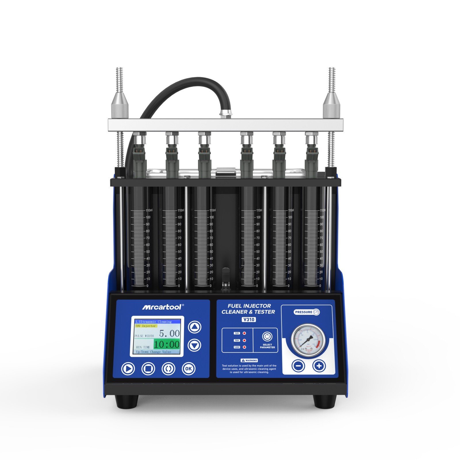 Ultrasonic Fuel Injector Cleaner Tester GDI/EFI/FSI Injector Cleaning Machine