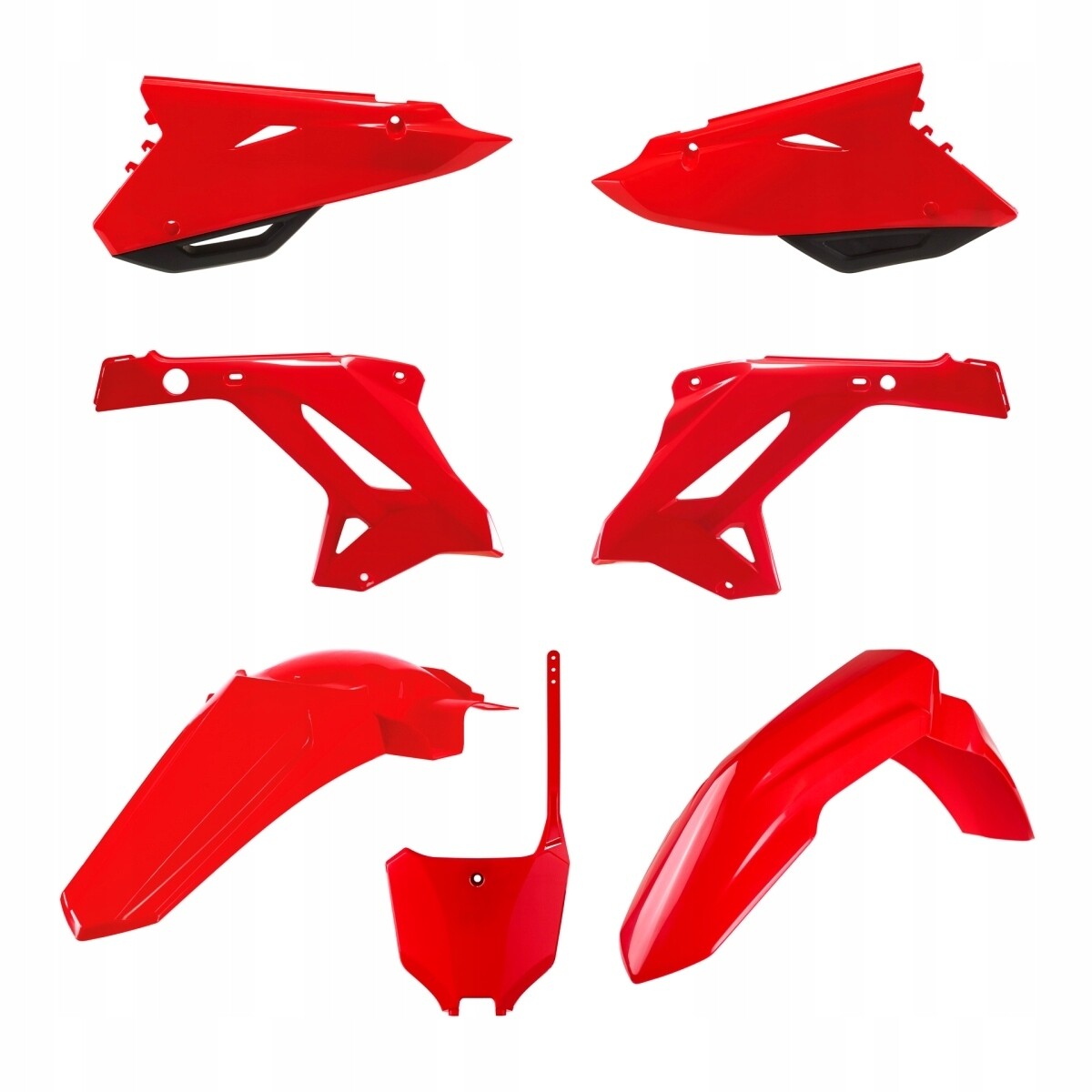 Kit plastique CR 125 plastique rayé solution restyling 2022 Honda CR 250