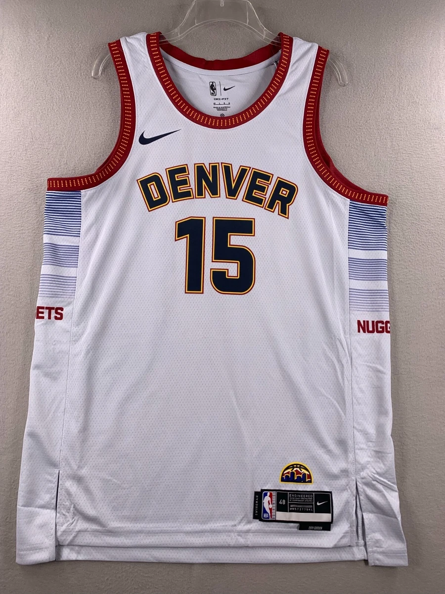 nuggets white jersey