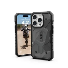 UAG iPhone 15 Pro Case 6.1" Pathfinder SE Geo Camo, Built-in Magnet for MagSafe