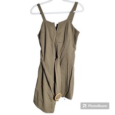 J.O.A. Just One Answer Dress Small Womens Green Anthropologie Mini Sleeveless 