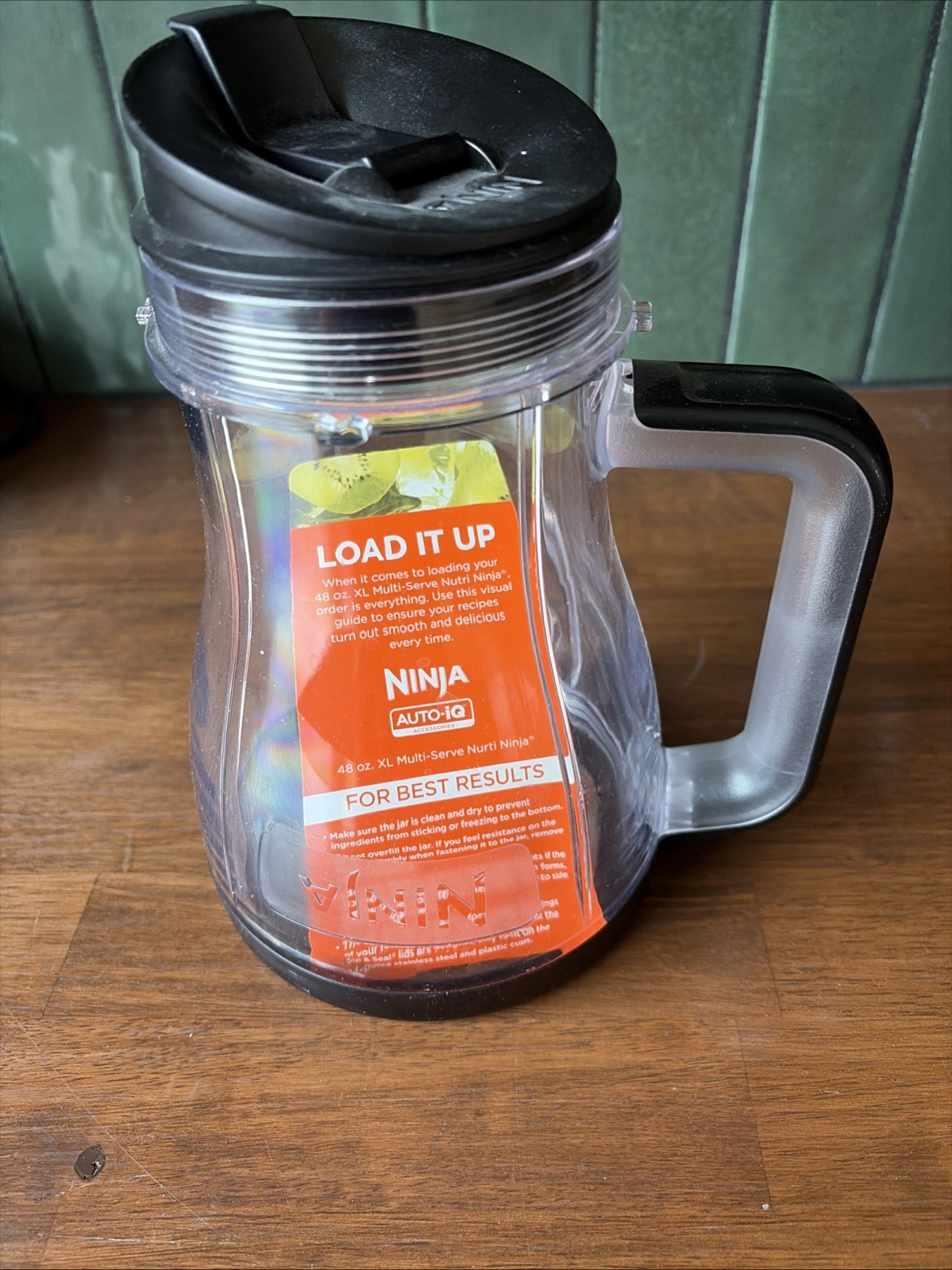 NINJA BLENDER EXTRA LARGE 48 oz. PITCHER CUP WITH LID