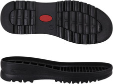 1 Pair Shoe Replacement Rubber Full Out Sole A Pair Non-Skid Leather Shoes Wear