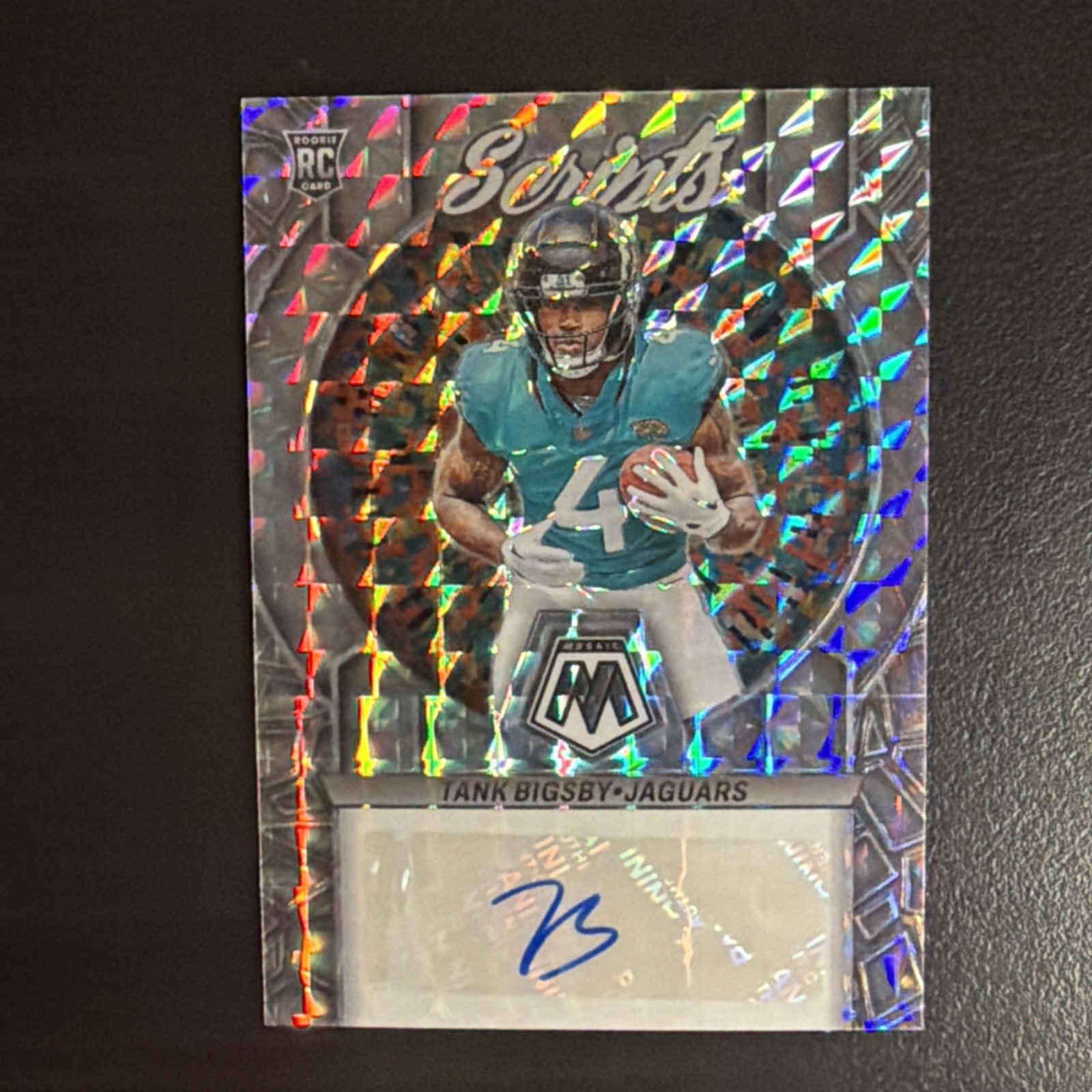 Tank Bigsby Panini Mosaic Rookie Scripts #RSTB Base