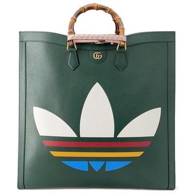 Gucci Diana Maxi Tote Leather Bag Adidas Shoulder Bag | eBay
