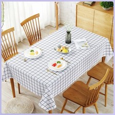 Ensemble de nappes �� carreaux 3 pi��ces noir et blanc motif �� carreaux