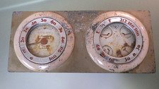 Vtg Oem 1937 Oldsmobile Gauge Cluster As-found Parts Donor Rat Rod