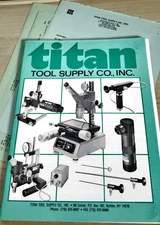 1992 TITAN tool supply co. INC CATALOG  precision machinist tools  C2