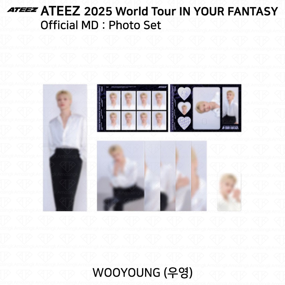 ATEEZ 2025 World Tour IN YOUR FANTASY Official MD Photo Set