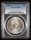 1883-O Morgan Silver Dollar (PCGS MS65)