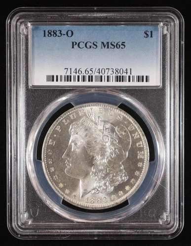 1883-O Morgan Silver Dollar (PCGS MS65)