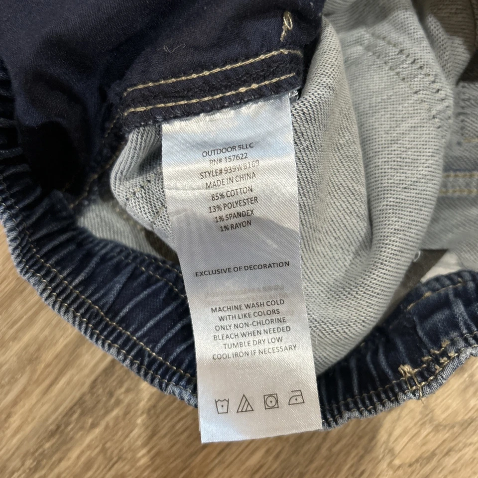 Jeans Eddie Bauer para niños azul denim cintura elástica talla L (14) Foto 4 de 4
