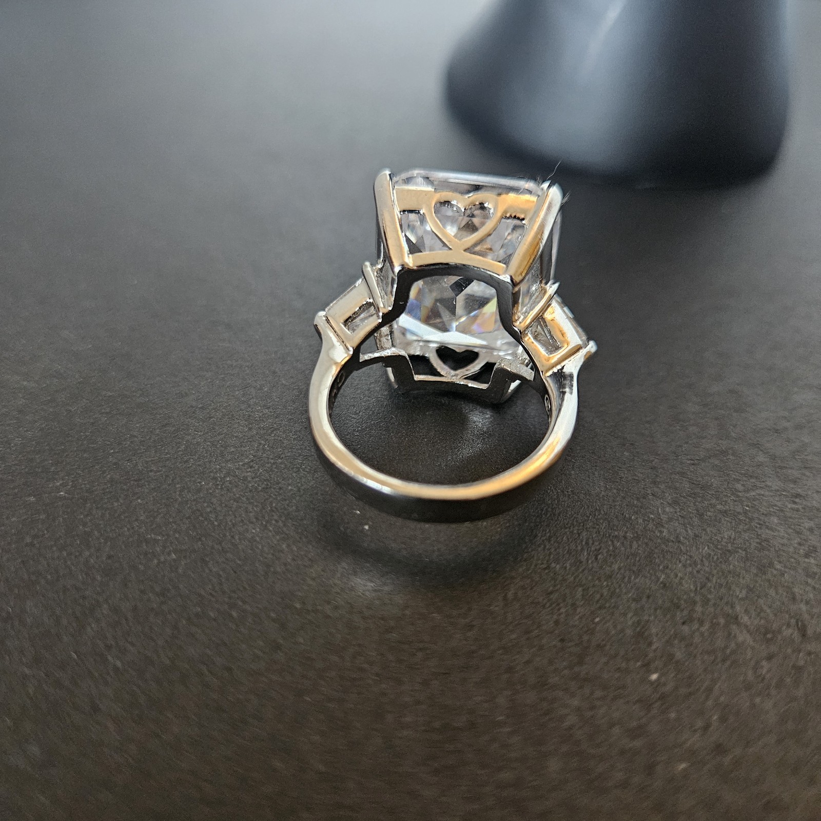 Vtg Kenneth Jay Lane Silver Dynasty Statement Rin… - image 5