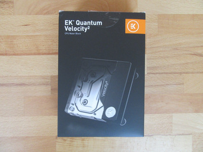 EK Quantum Velocity 2 / CPU Wasserblock / AM5 / Nickel + Plexi / neuwertig