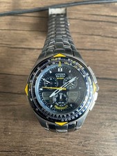 Citizen Eco Drive Skyhawk Blue Angel Mens Watch