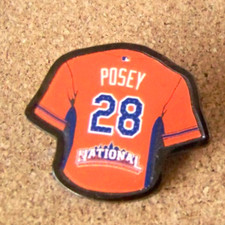 2013 SF San Francisco Giants Buster Posey NL All-Star jersey pin MLB AS