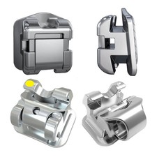 Dental Orthodontic Self Ligating Brackets Braces Metal Roth MBT 022 345 DAMON AO