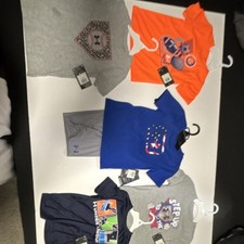 Under Armour Boys Size 4 Lot 5pcs NWT Graphic T-Shirts Shorts Set Youth