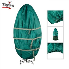 XL Heavy Duty Canvas Storage Bag for Assembled 9Ft Christmas Tree on a Stand