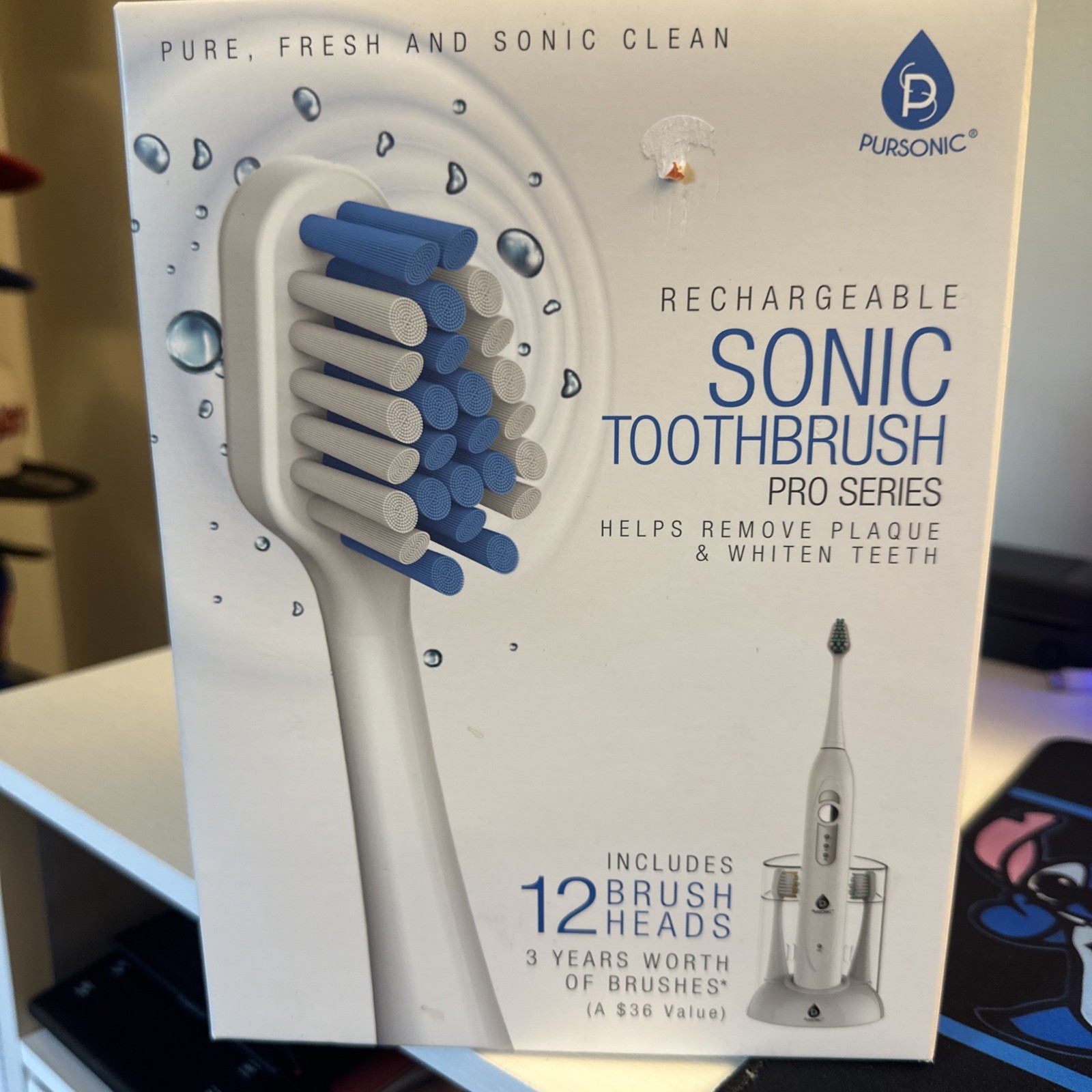 Sonic Electric Toothbrush for Adults Rechargeable