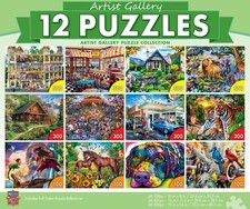 MasterPieces - Artist Gallery Jigsaw Puzzle Collection Series 1 - 12 Pack