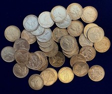 AUSTRALIA GEORGE V  1916-M  1 SHILLING SILVER COINS, LOT (41), ASW = 6.65 OZ