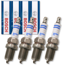 4x BOSCH FR7DC Zündkerze 0242235666 Für VW Golf Schrägheck (1J1) Mercedes Audi