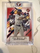 2025 Topps Pristine Ken Griffey Jr. #249 Red /5 Seattle Mariners