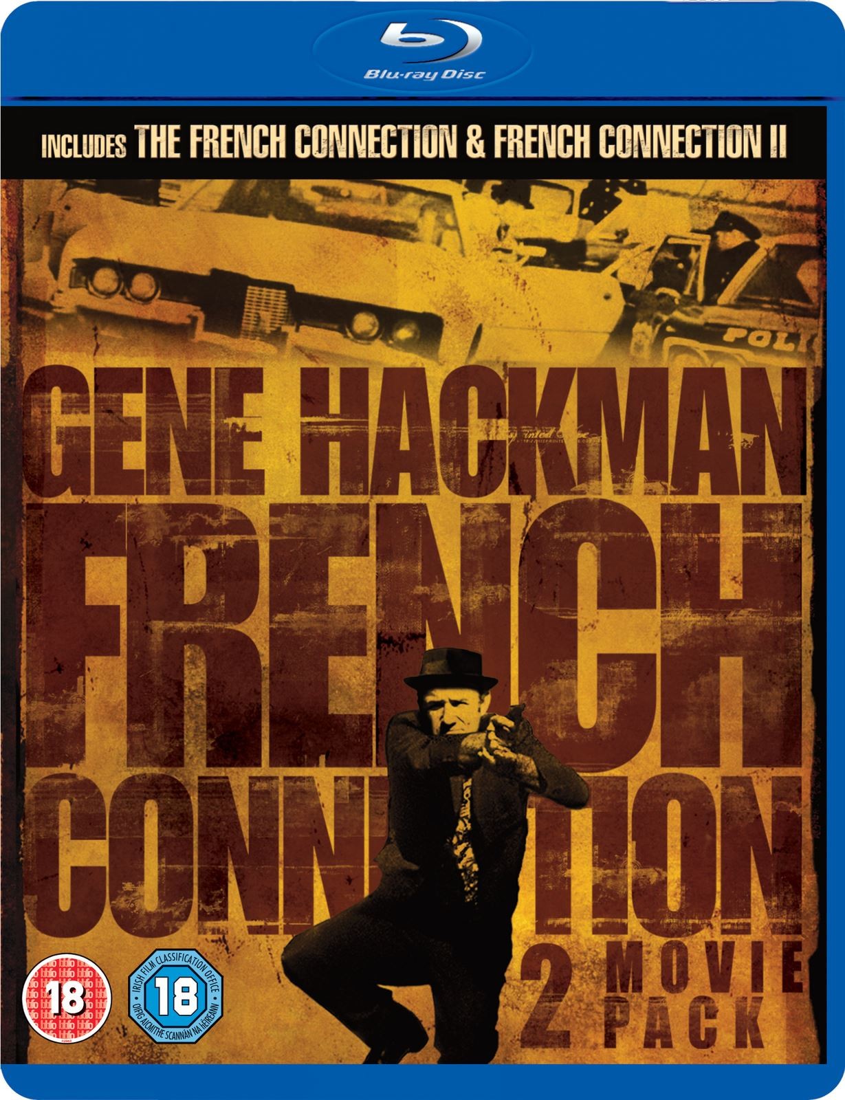 The French Connection/French Connection II [18] Blu-ray