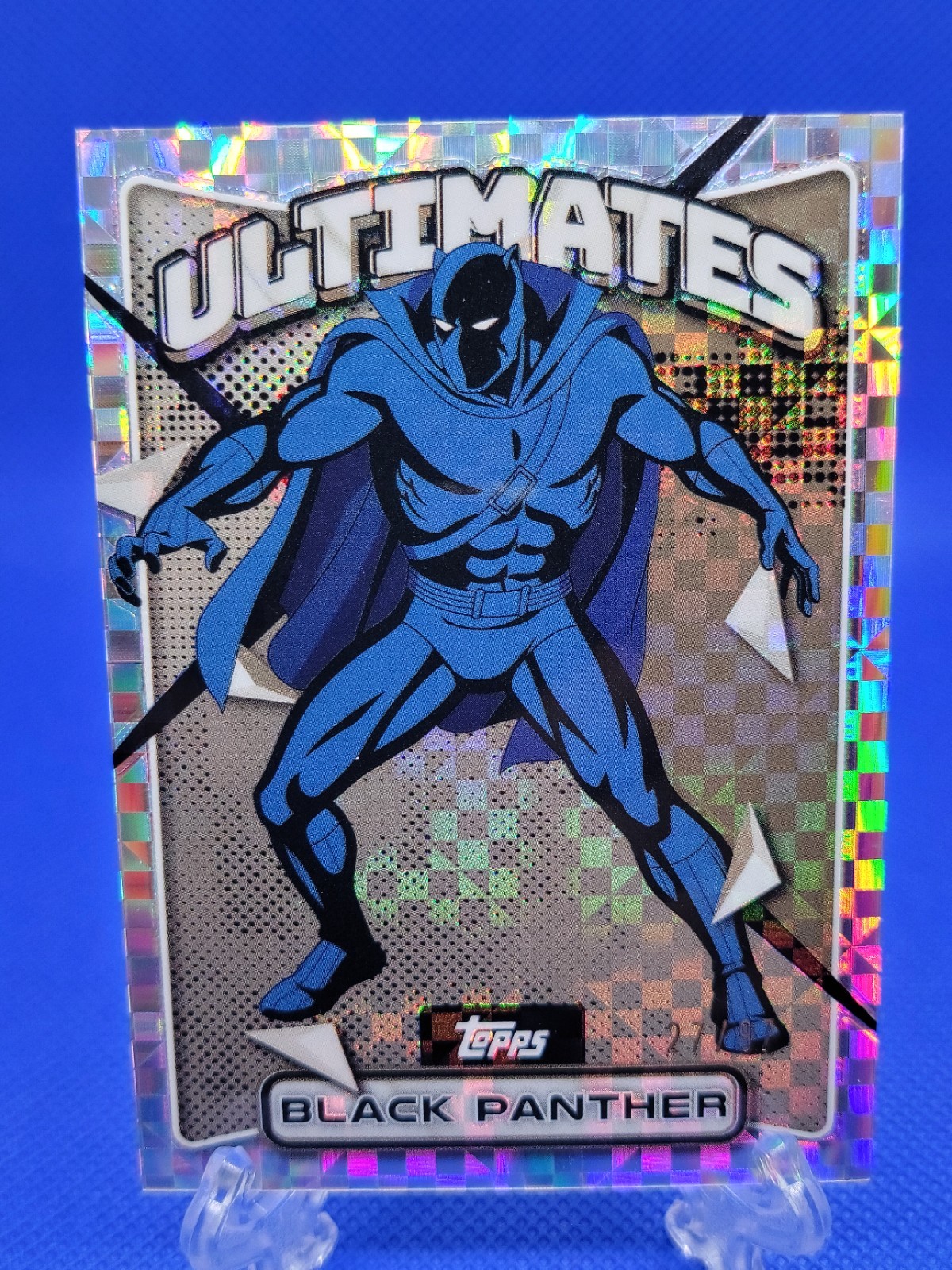 2025 Topps Finest X-Men '97 BLACK PANTHER Uncommon X-Fractor /97 #51