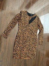 Guess leopard print dress Bodycon Size XXL