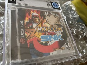 Capcom Vs. Vs SNK Sega Dreamcast NTSC USA New Sealed WATA A+ 9.6 NOT VGA