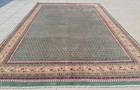 Rare Hand Knotted Vintage Sultanabad Badam Gul Mir Wool Area Rug 10 x 7 Ft — photo 5