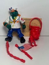 Vintage 1991 TMNT Michaelangelo - Midshipman Mike action figure complete