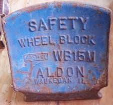 1960s-70s Aldon WB15M Railroad Blue Cast Stee...