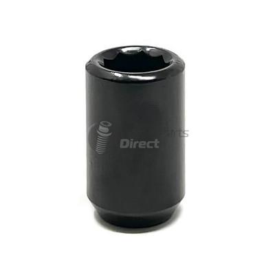 GEN2 24x Wheel Nuts – 12x1.5 Thread – Black Tapered Closed-End
