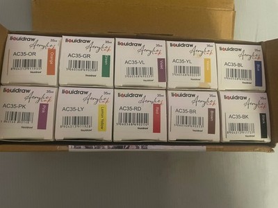 Liquidraw Acrylic Ink 10 Colors/35 mL Please Read Description
