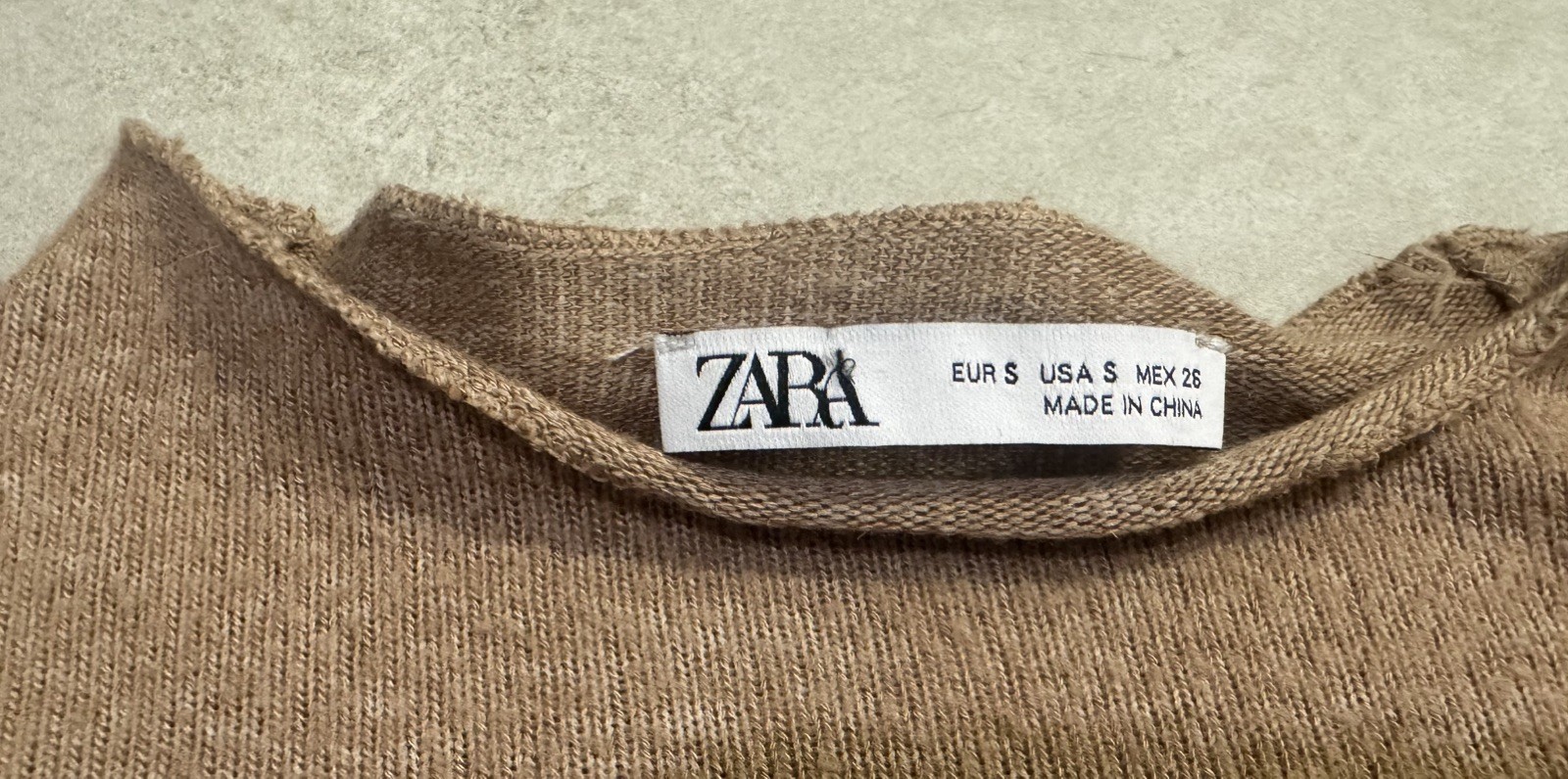 ZARA | Basic Viscose Blend Knitted Sweater Size S… - image 5