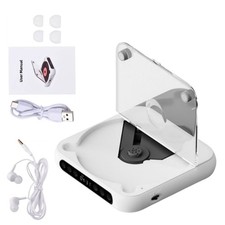 1set CD Player With Wired Earphone 5V2A Bluetooth 5.3 Home Use Audio Equipment