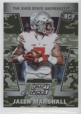 2016 Panini Prizm Collegiate Draft Picks Camo /199 Jalin Marshall #198 0b2