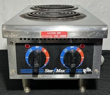 Star-Max 502D 2-Burner Commercial Electric Coil Hot Plate - WORKS GREAT!