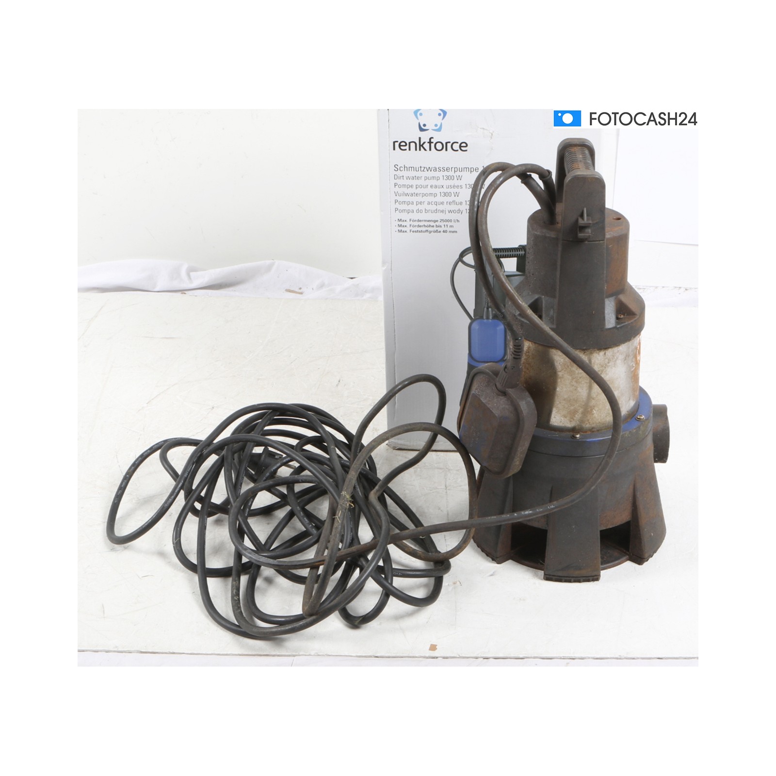 Renkforce Wastewater Pump 1300 W + Defective (285329)