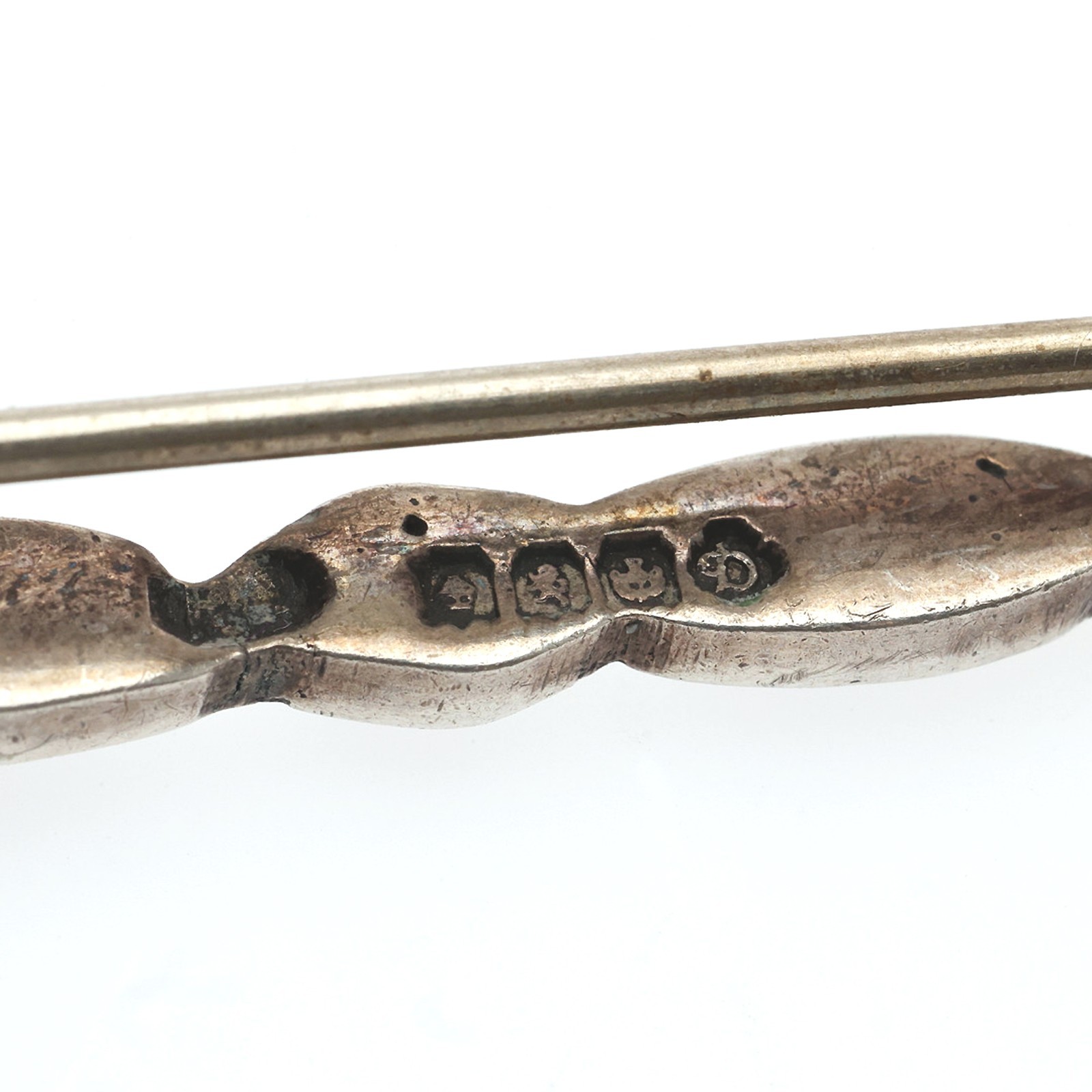 A mid century Scottish Celtic solid silver Thistl… - image 5