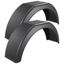 2 parafanghi per rimorchio in plastica 220 mm/790 mm parafango versione angolare