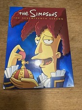 The Simpsons: The Seventeenth Season DVD 4-Disc Set w/ Booklet  Back Insert