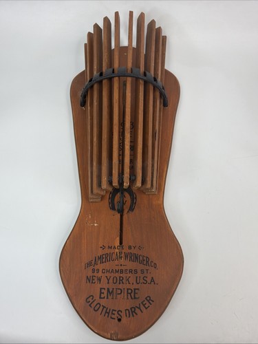 Primitive Vtg. American Wringer Co. New York USA Empire Clothes Dryer, No 3