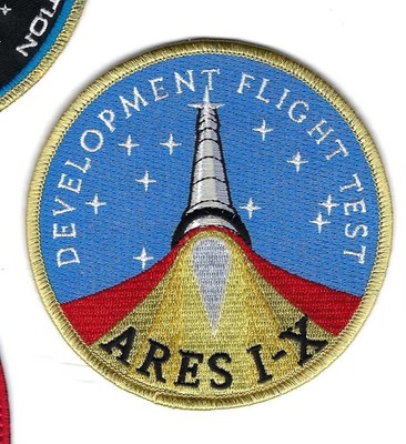 PATCH USAF NASA ARES 1-X DEVELOPMENT FLIGHT TEST              JP-7