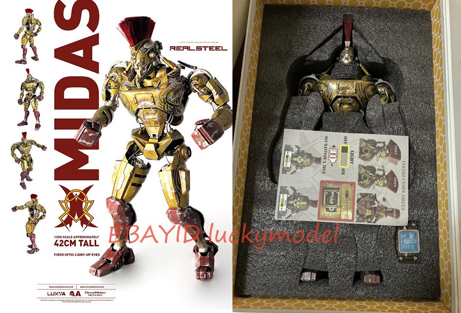 3A threezero Real Steel Midas Action Figure Model In Box In Stock