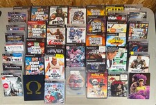 🕹️ PS2 PS3 Mixed Game Lot 42 Games Guitar Hero GTA Vice City - Tested 🕹️
