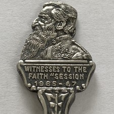 Witnesses To The Faith Session 1965-67 Vintage Souvenir Spoon Collectible